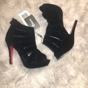 Black Suede Heels